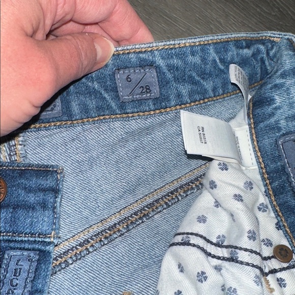 Lucky Brand women’s lucky pins Fit Blue Jeans size 6 / 28 - Picture 3 of 10